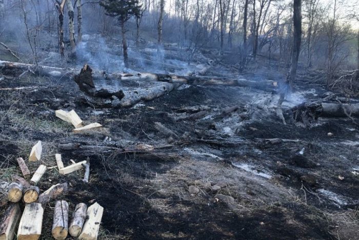 Abandoned campfire ignites wildfire thumbnail