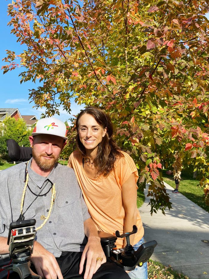 Adam Lavender and Susan Leety founded Mods4Quads to provide links to helpful resources and create supportive community for individuals living with paralysis. Courtesy photo.