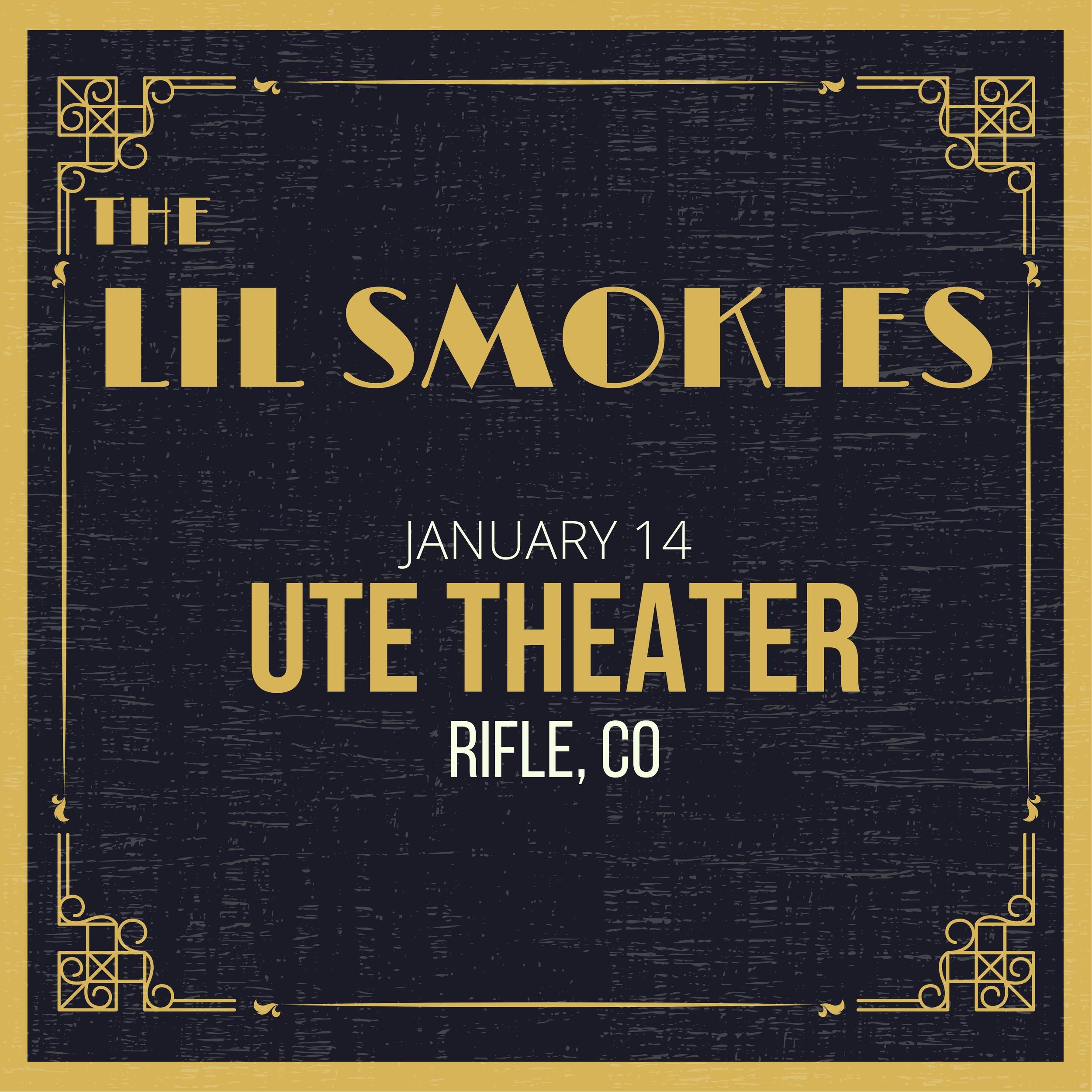 MGP Presents: Lil Smokies at The Ute Theater thumbnail