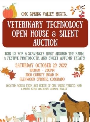 Veterinary Technology Open House & Silent Auction thumbnail