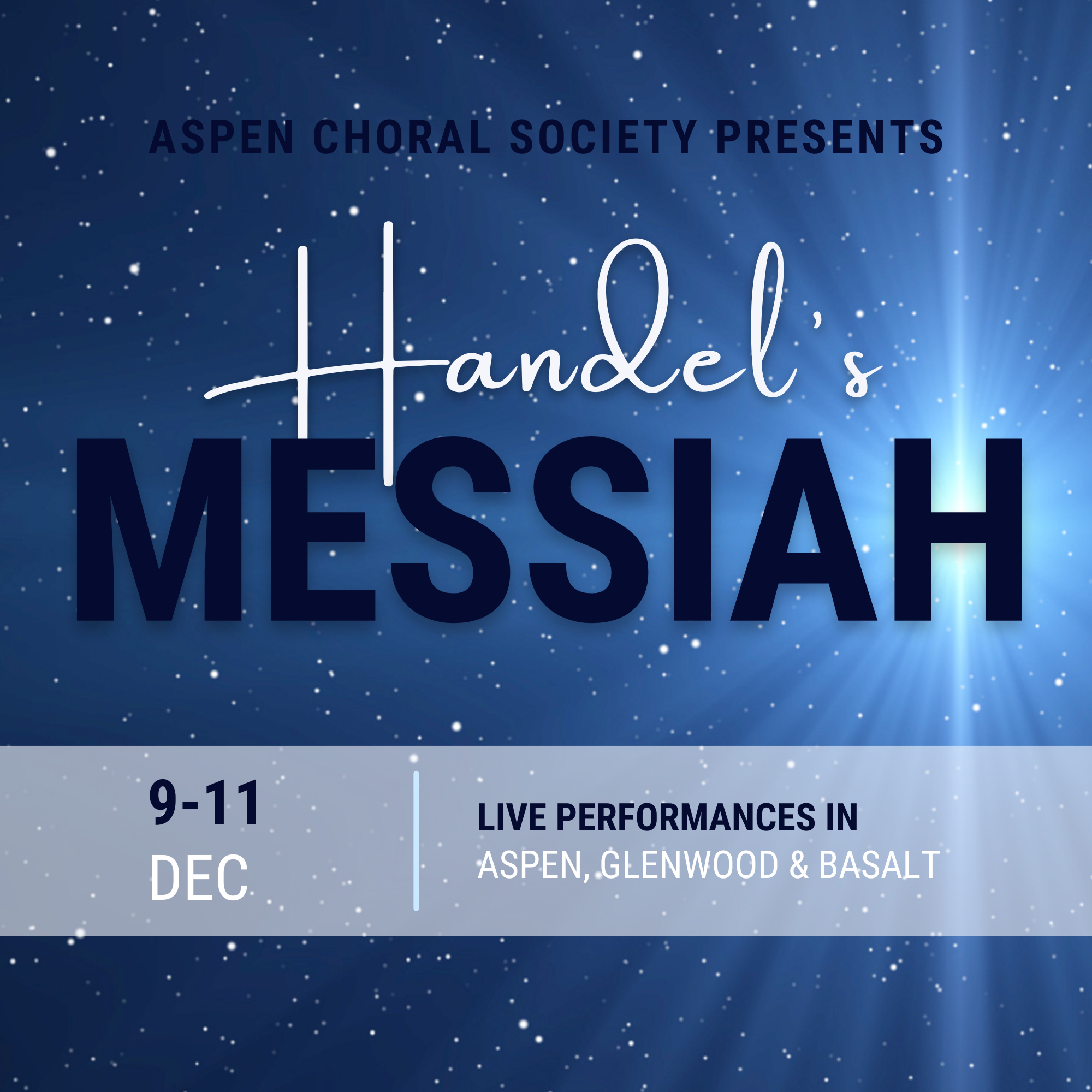 Aspen Choral Society Presents Messiah thumbnail