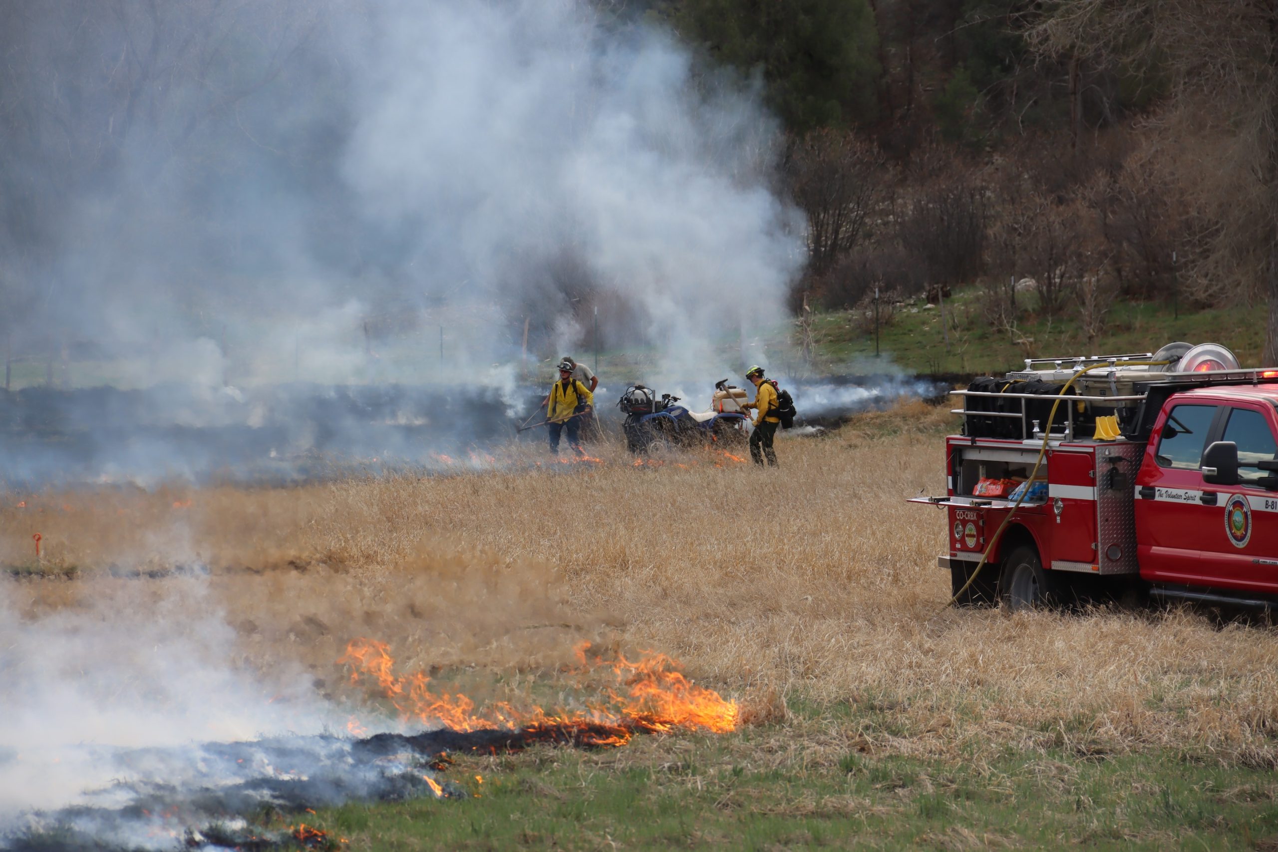 An escaped agricultural burn and a fire potential ahead